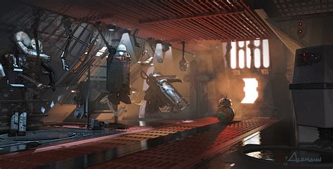 Star Wars: The Force Awakens Concept Art by Industrial Light & Magic ...