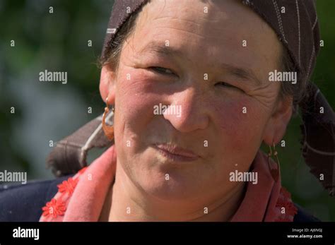 Kazakh woman Kazakhstan Stock Photo - Alamy
