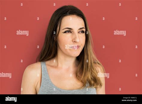 Lady Portrait Studio Shoot Concept Stock Photo - Alamy