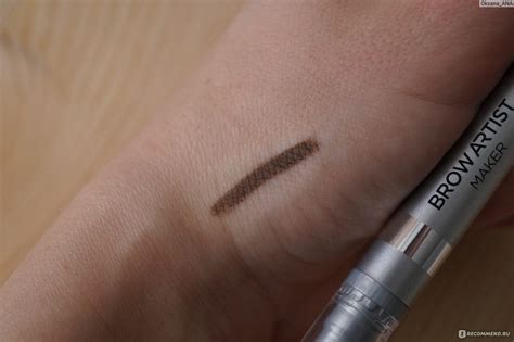 Карандаш для бровей L'Oreal Paris Brow Artist Maker - «Для быстрого и ...
