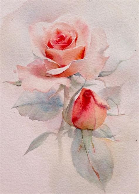 Watercolor Flowers Paintings, Flower Art Painting, Watercolor Cards ...