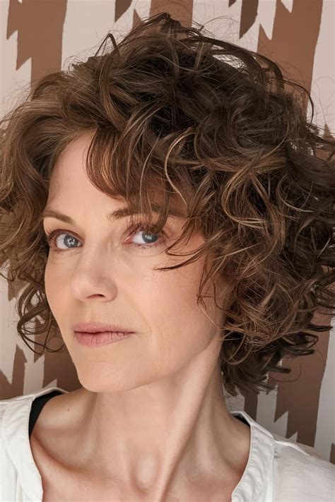 Medium length curly hairstyles provide the perfect balance of volume and ease 21