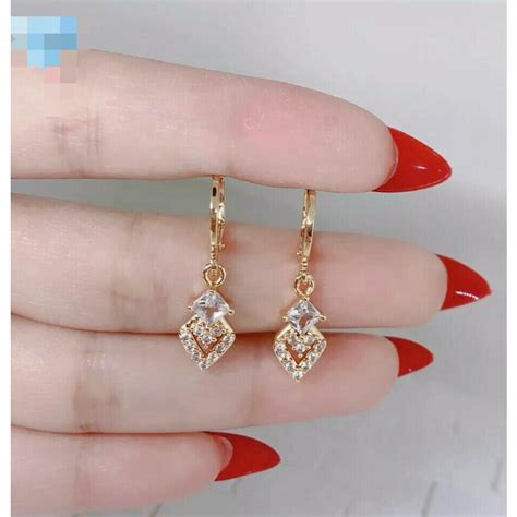 jual anting wanita model cantik simpel  alegan shopee indonesia