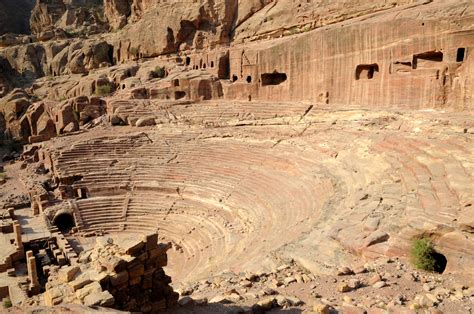 Theatre of Petra (4) | Petra | Pictures | Jordan in Global-Geography