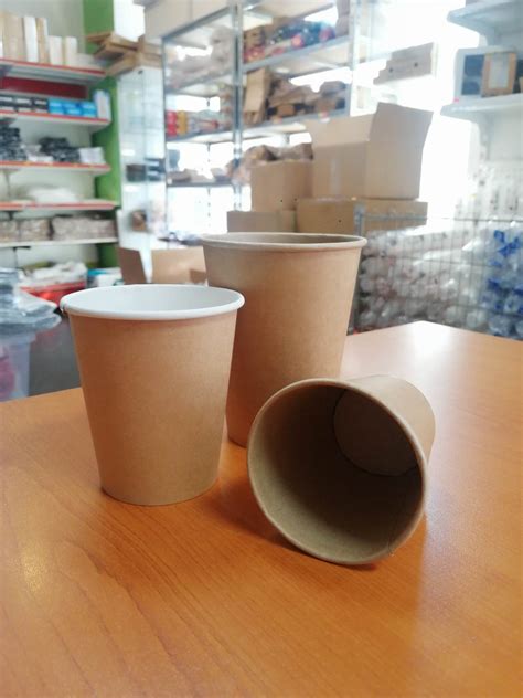 Чаша картон 14 OZ КРАФТ х 25 бр. - opakovame