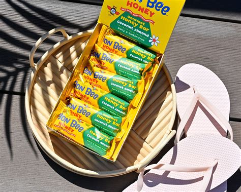 Coconut Almond Honey Bunchies Gourmet Honey Bar