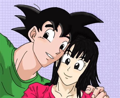 Goku and Chichi are taking a selfie ^^ by eleneli on DeviantArt