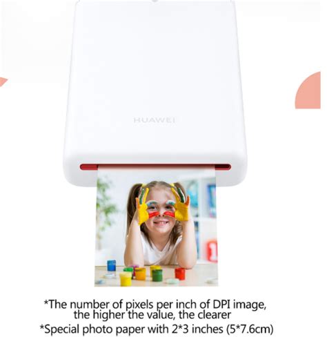 IpohTech: HUAWEI CV80 Zink Portable Mini Pocket Photo Printer