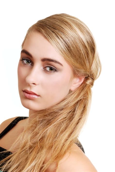 loose side ponytail fmagcom