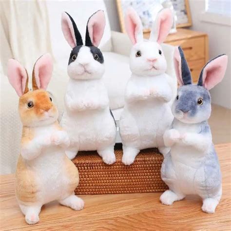 Игрушка для сна, кролик с длинными ушами, мягкая игрушка, плюшевая ...