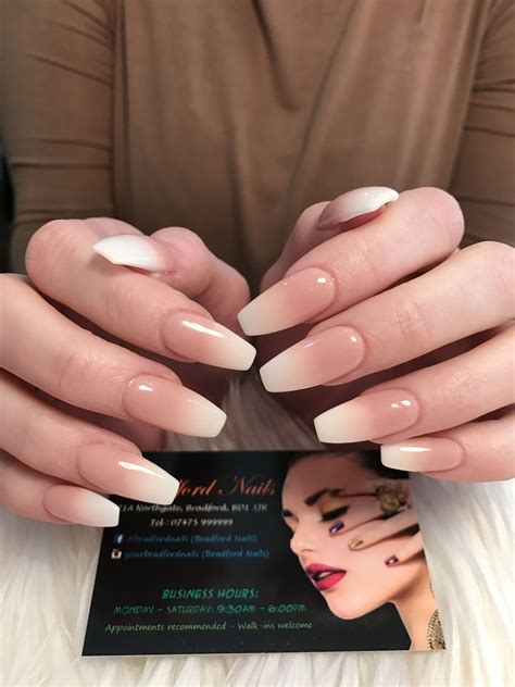 Pin by Olivia Nutt on Nail ideas | Beige nails, Ombre acrylic nails