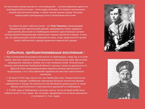 Антоновщина. Тамбовское восстание с 19 августа 1920 года по июнь 1921 ...
