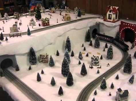 The Polar Express Mountain Layout - YouTube