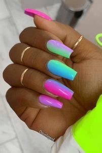 40+ Fun Bright Summer Acrylic Nails Designs You'll Want to Wear in 2022 ...