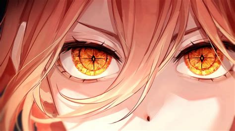 Chainsaw Man Power Eyes Anime Wallpaper 4k HD ID:11090