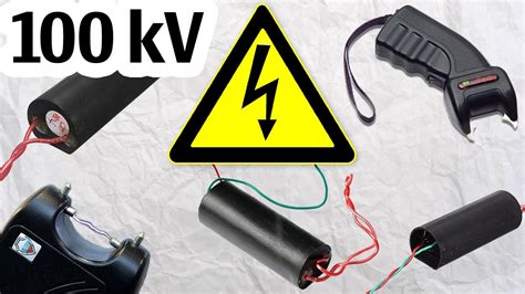 Высоковольтный преобразователь 100kV для Электрошокера / Посылка из ...