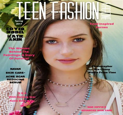 Barbizon Modeling Katie Books Cover of Teen Fashion Magazine