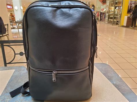 Samsonite Classic Leather Backpack - Canada Luggage Depot