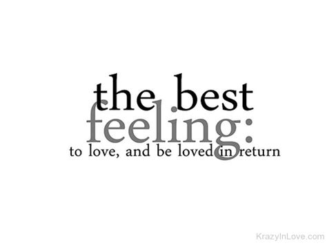 feeling  loveand  loved