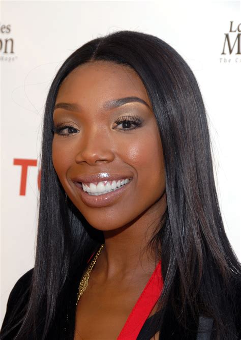 Brandy Norwood Straight Hair