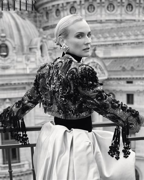 Diane Kruger plays the ultimate heiress as she graces the cover of the