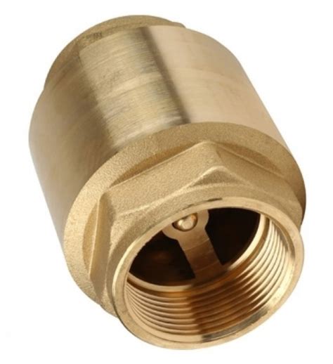 TIM. Обратный клапан 3/4" (Латунь) латунный для труб, водоснабжения ...