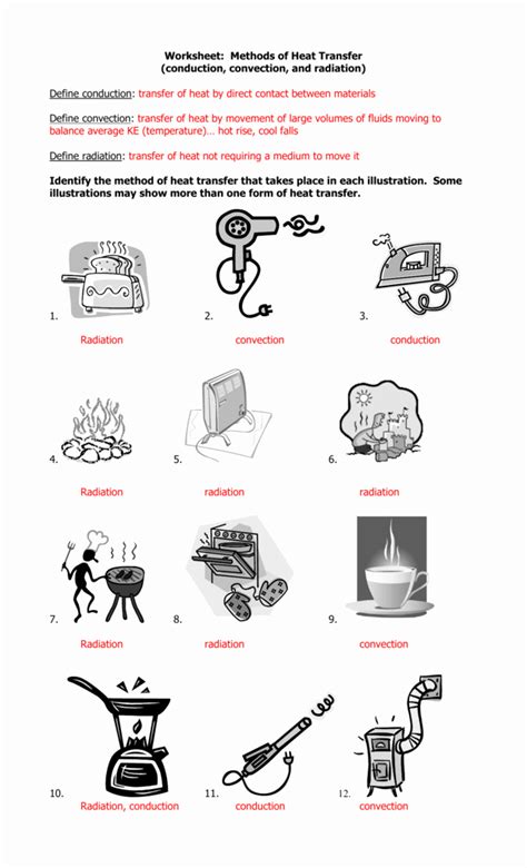 50 Conduction Convection Radiation Worksheet – Chessmuseum Template Library