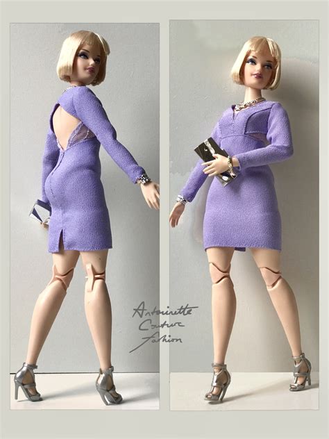 Fashion Dolls Couture - Unlimited: Lilac Evening Dress -💜💜💜-CURVY
