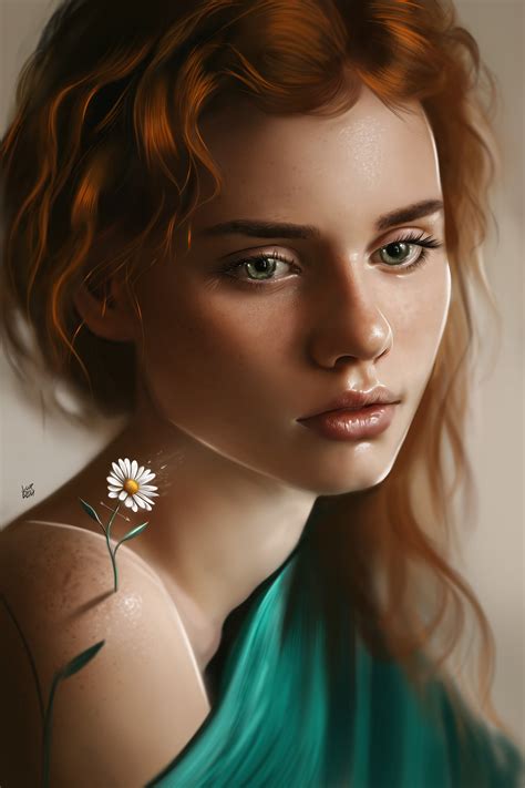 Realistic Portrait Painting
