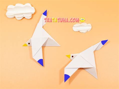 Origami Seagull: Step by Step Instructions