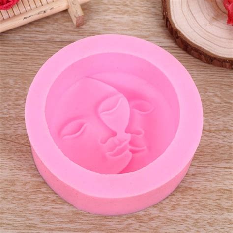 Sun& Moon Faces силиконовые формы для мыла ремесленные формы DIY мыло ...