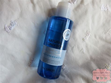 Review: the SAEM Natural Condition Sparkling Lip & Eye Remover