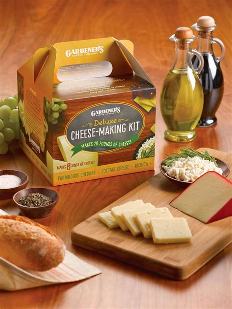 Deluxe Cheese Making Kit for Homemade Cheese | Gardener's Supply | How ...