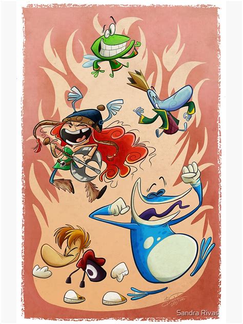 "Rayman Legends" Poster by sandradrivas | Redbubble