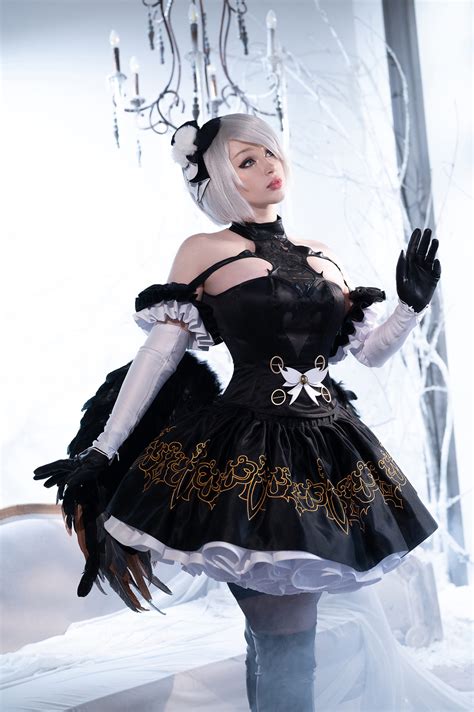 2B Ballerine Lady Melamori cosplay from NieR: Automata