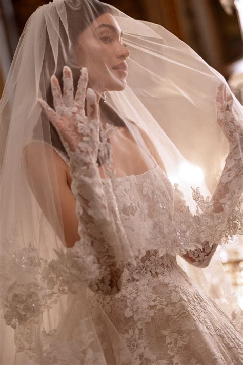 KIMBER VEIL | V307 - The Sposa Group Bride - The Sposa Group Wedding