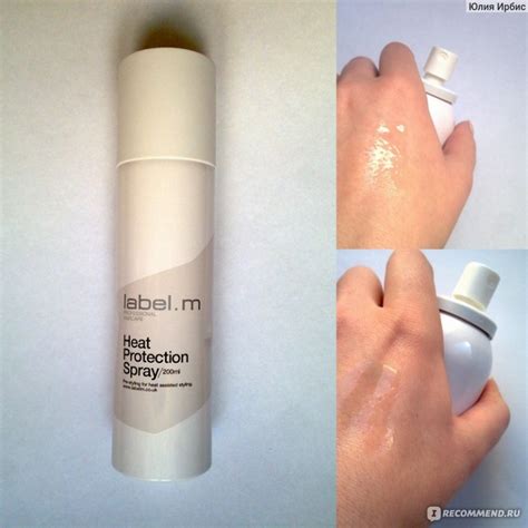Спрей-термозащита для волос Label.m Heat Protection Spray - «Label.M ...
