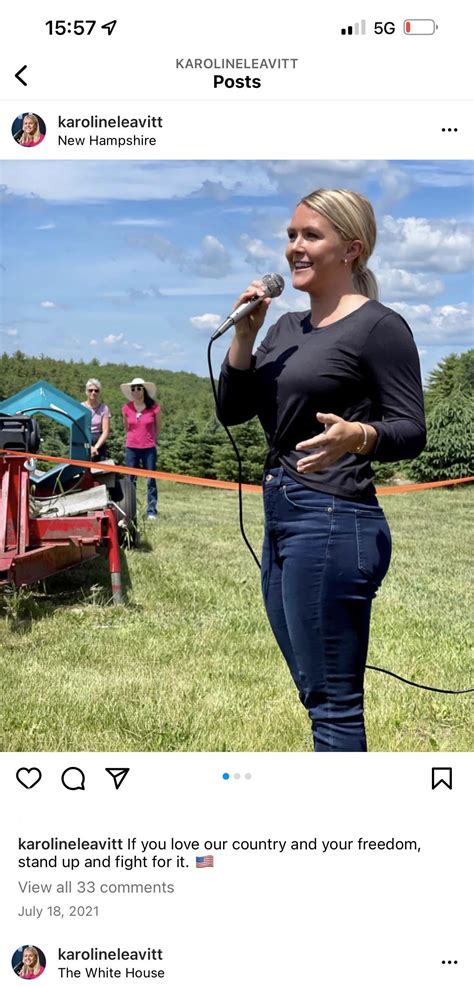 Karoline Leavitt - next congresswoman from NH! : r/RepublicanHotties