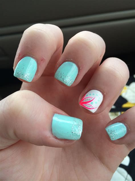 summer bright cute fake nails gif  cute nail designs
