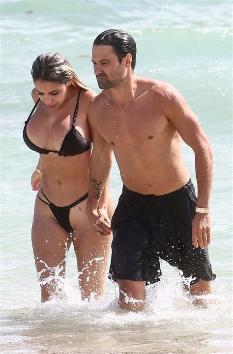 ALEXA DELLANOS in Bikini on the Beach in Miami 10/03/2018 – HawtCelebs