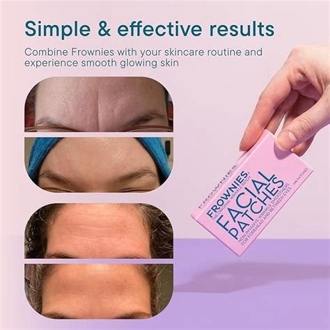 Frownies Forehead and Between Eyes Wrinkle Patches The Original Wrinkle ...