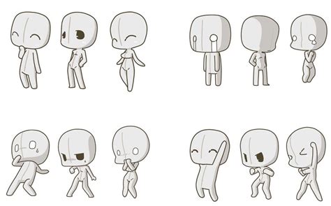 chibi drawing reference  sketches  artists   draw chibi