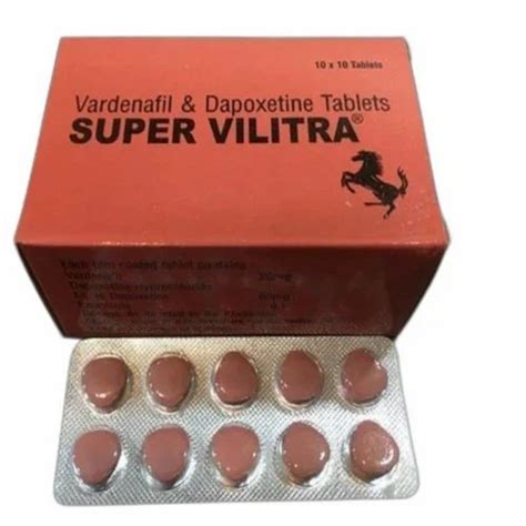 Verdenafil And Dapoxetine Tablets at Rs 50/stripe | Vardenafil Tablets ...