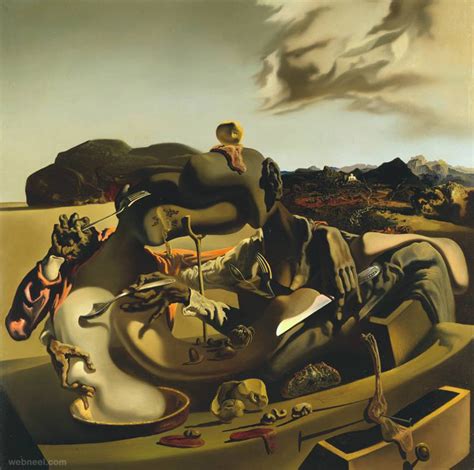 25 Famous Salvador Dali Paintings - Surreal and Optical illusion Paintings