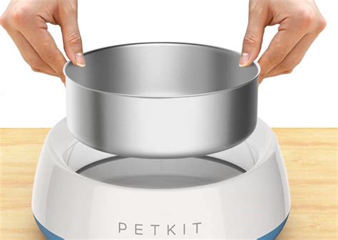 PetKit Fresh Metal Smart miska pro psy 1,7l - dřevo dekor - mujhafan.cz
