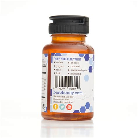 Minnesota Amber Honey 8 oz Bottle – Bare Honey