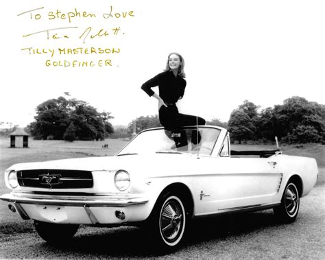 Tania Mallet - Tilly Masterson in "Goldfinger" - The Bond Archives