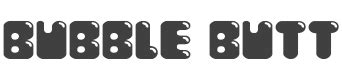 Bubble Butt Font by Iconian Fonts Free Download » Fontsc