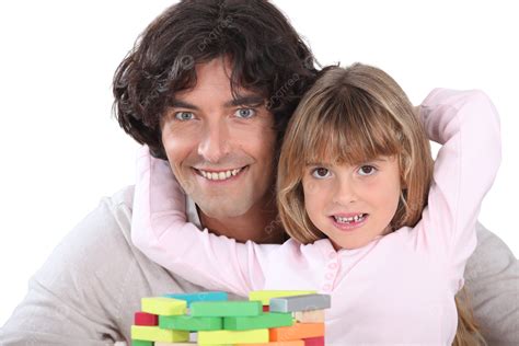 Portrait Of Father And Daughter Father Child Care Patient, M Barreda