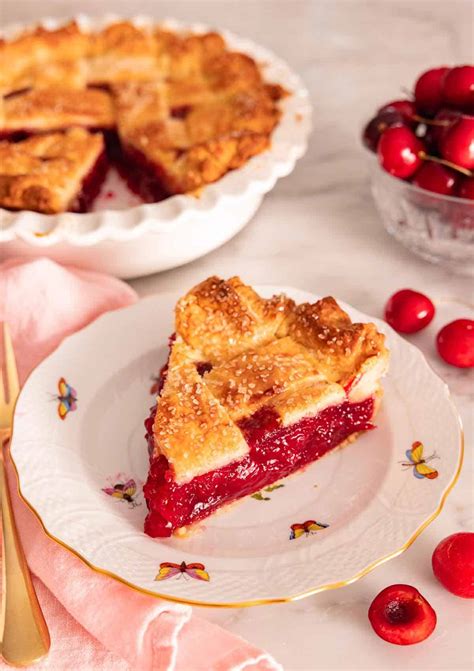 Homemade Cherry Pie Recipe - Preppy Kitchen